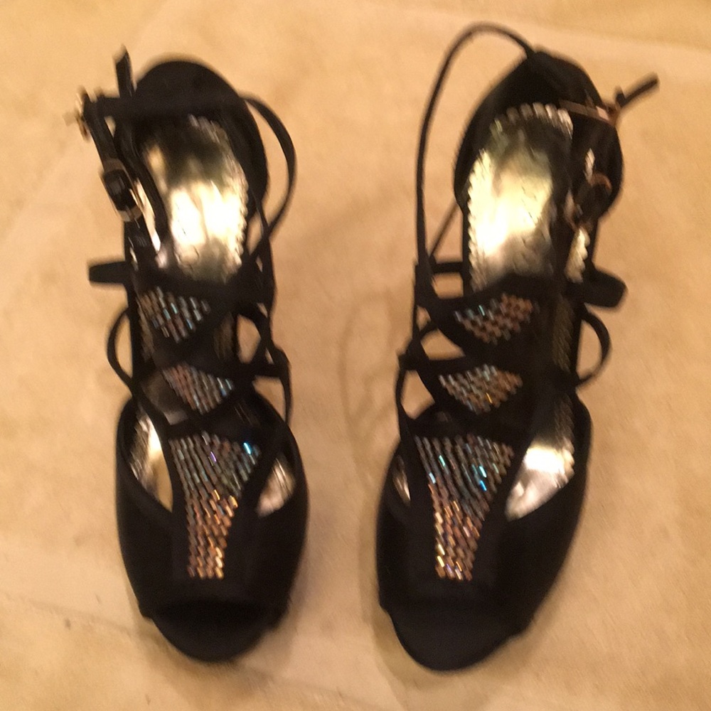 Glamorous platform hell for special occasions